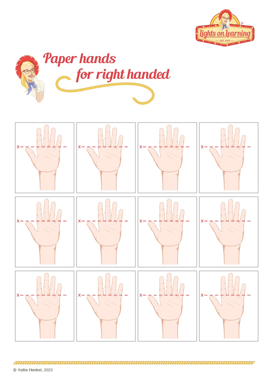 Blank Paper Hands Bundle – Lights on Learning